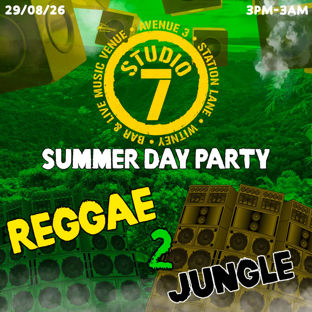 Summer Day Party (Reggae 2 Jungle) at Studio Se7en