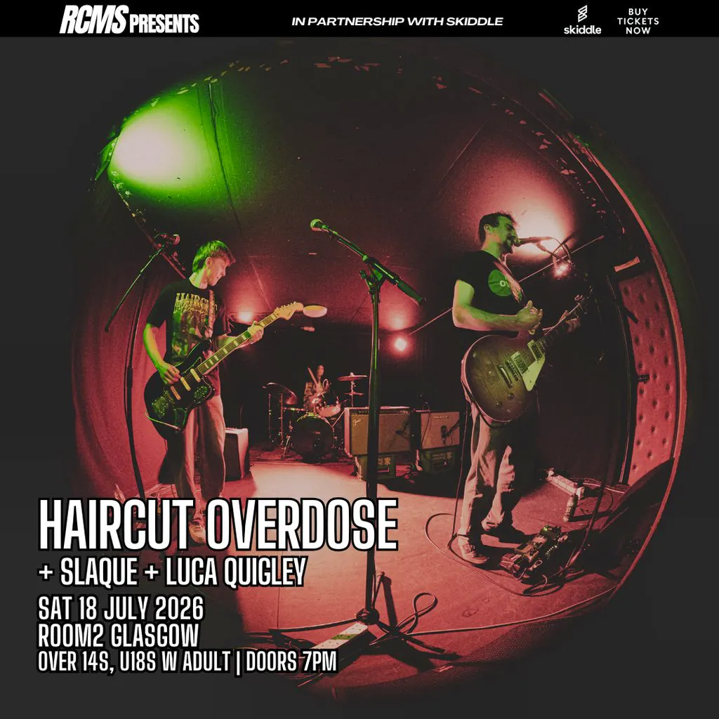 Haircut Overdose, Slaque, Luca Quigley at Room2