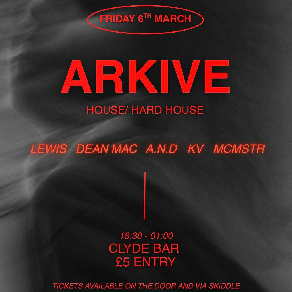 ARKIVE @ The Clyde Bar at The Clyde Bar