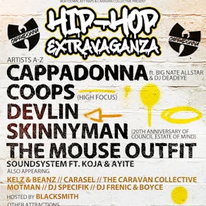 Bristol Hip Hop Extravaganza ft Cappadonna, Devlin, Coops, more