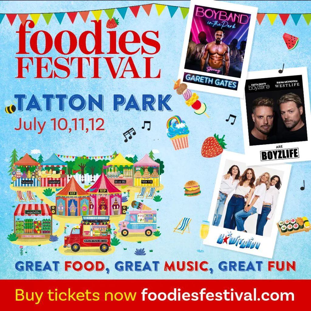 Foodies Festival 2026 - Tatton Park at Tatton Park