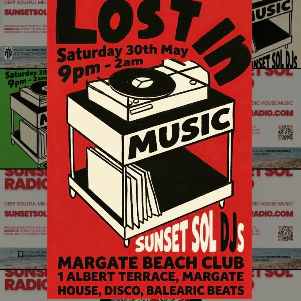 Lost in Music - Lovebox Festival Afters - Margate Beach Club at Margate Beachclub