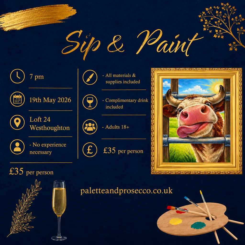 Sip and Paint - Loft 24 at Loft 24   Westhoughton