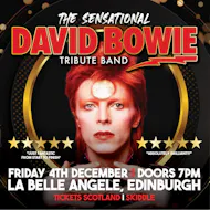 The Sensational David Bowie Tribute Band Christmas Special at La Belle Angele