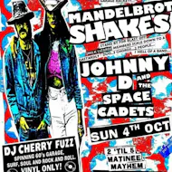 Mandelbrot Shakes + Johnny D and The Space Cadets at Billy Bootleggers Nottingham