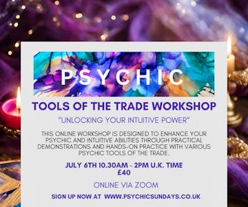 Psychic - Tools of the Trade Workshop