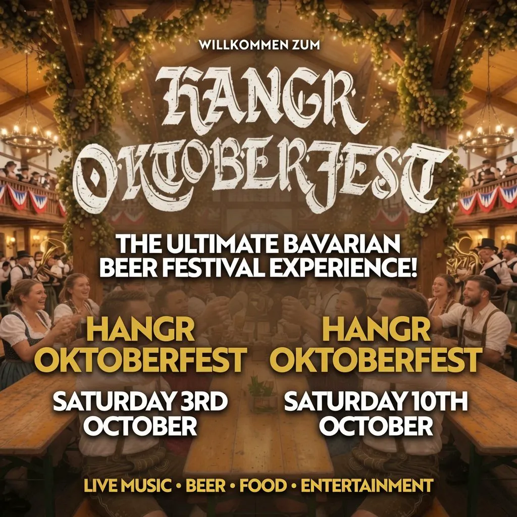 HANGR Oktoberfest 2026 at Hangr Warehouse