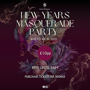 New Years Eve Masquerade Party at Saint and Sinner