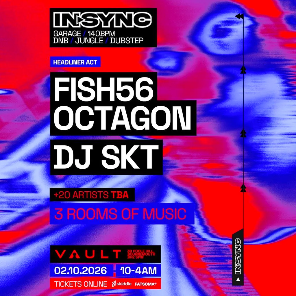 InSync: FISH56 Octagon + DJ SKT at The Vault Nightclub