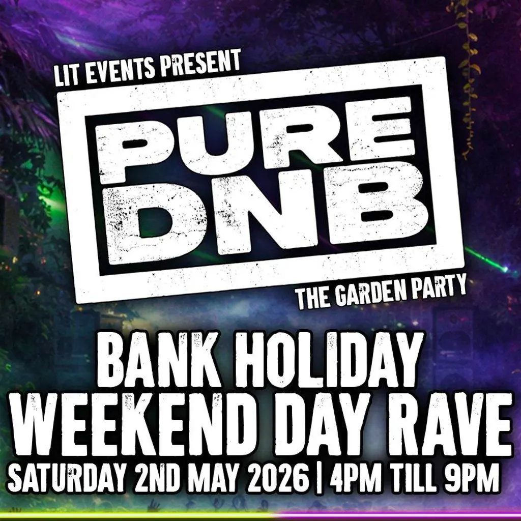 LIT EVENTS presents PURE DNB Garden Party at The Zoo