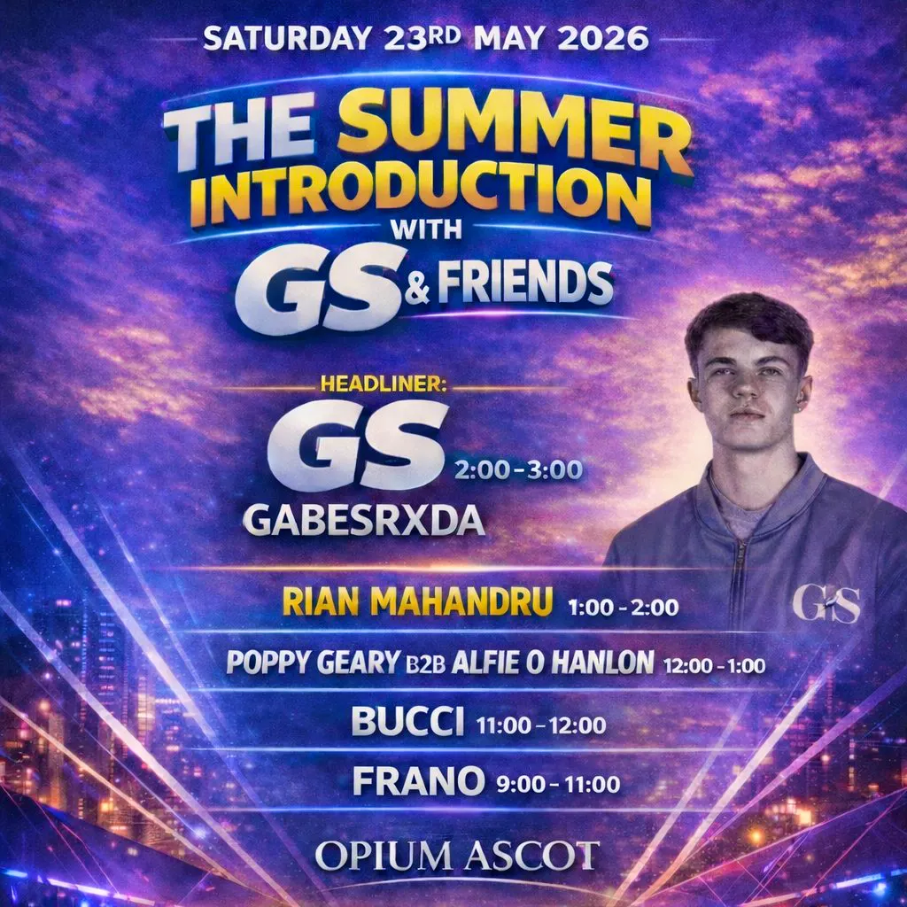 Elevate Presents - GS and Friends at Opium Nightclub