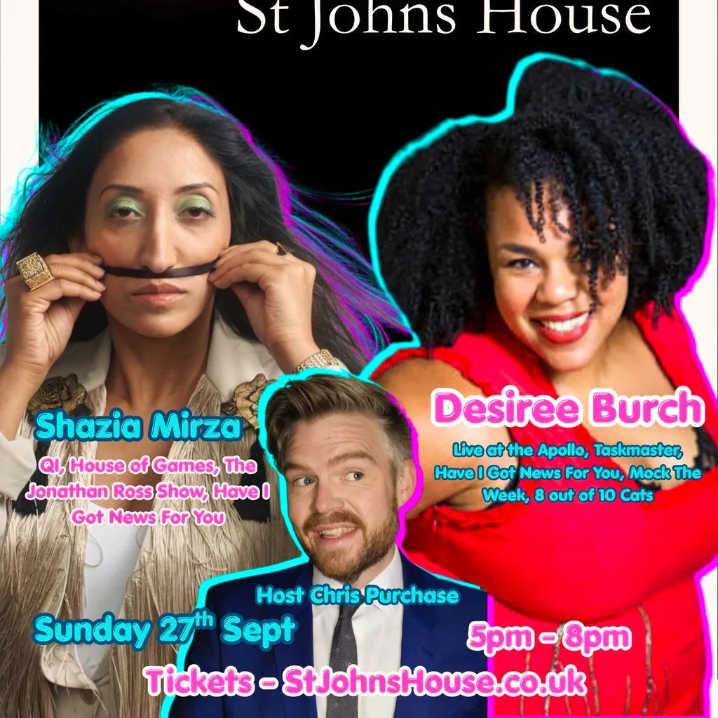 The Comedy Show at St John's House, Lichfield at St John's House Lichfield