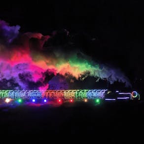 Steam Illuminations on the Watercress Line