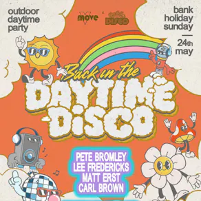 Back In The Daytime Disco - Sandbach Bank Holiday Special!