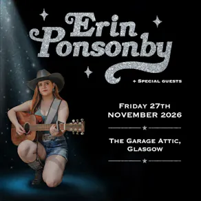 Erin Ponsonby at Glasgow Garage (Attic Bar)