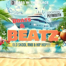 Boats & BeatZ: Plymouths 1st R&B/Hip-hop Boat Party of Summer 24 at Plymouth Boat Trips