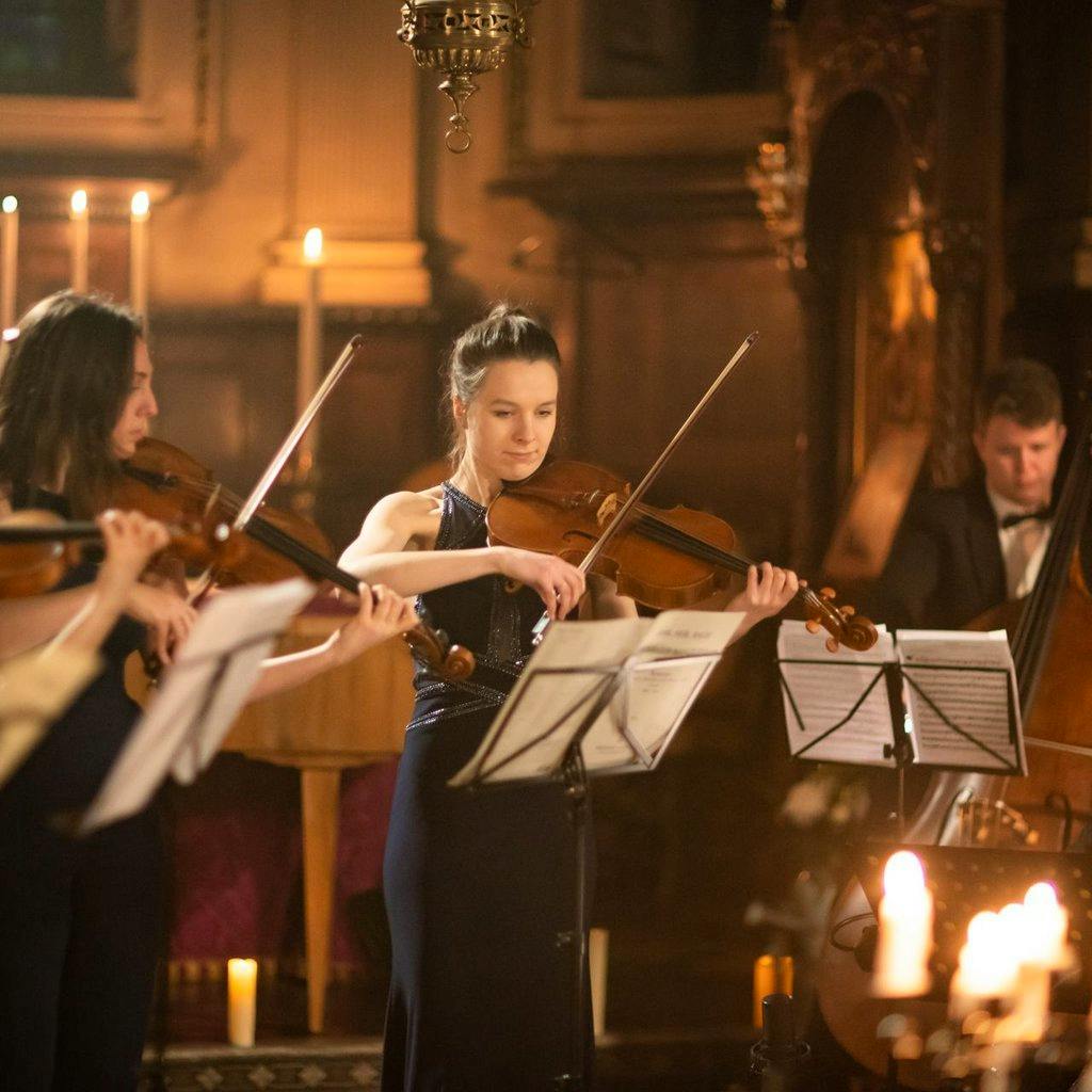 Valentines Vivaldi by Candlelight at Newcastle Cathedral.