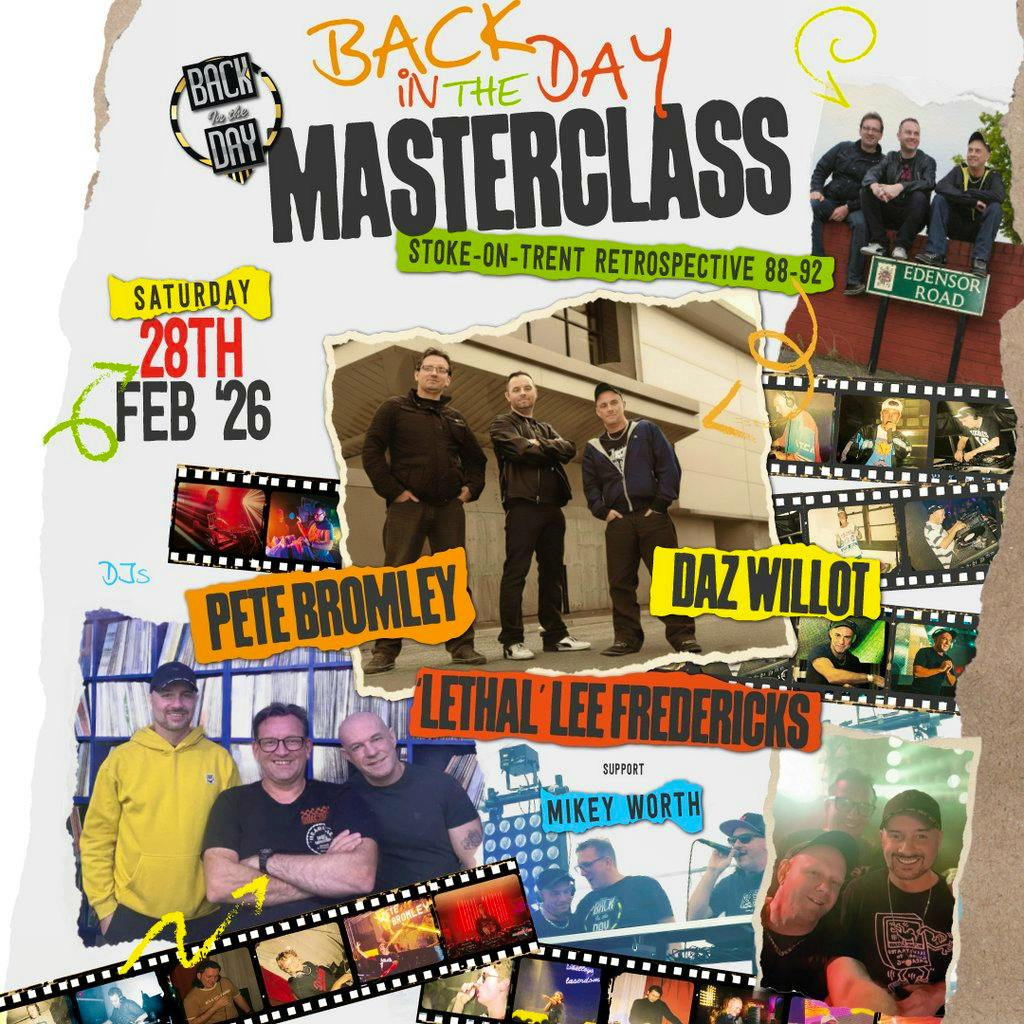 Back In The Day - Masterclass at The Underground