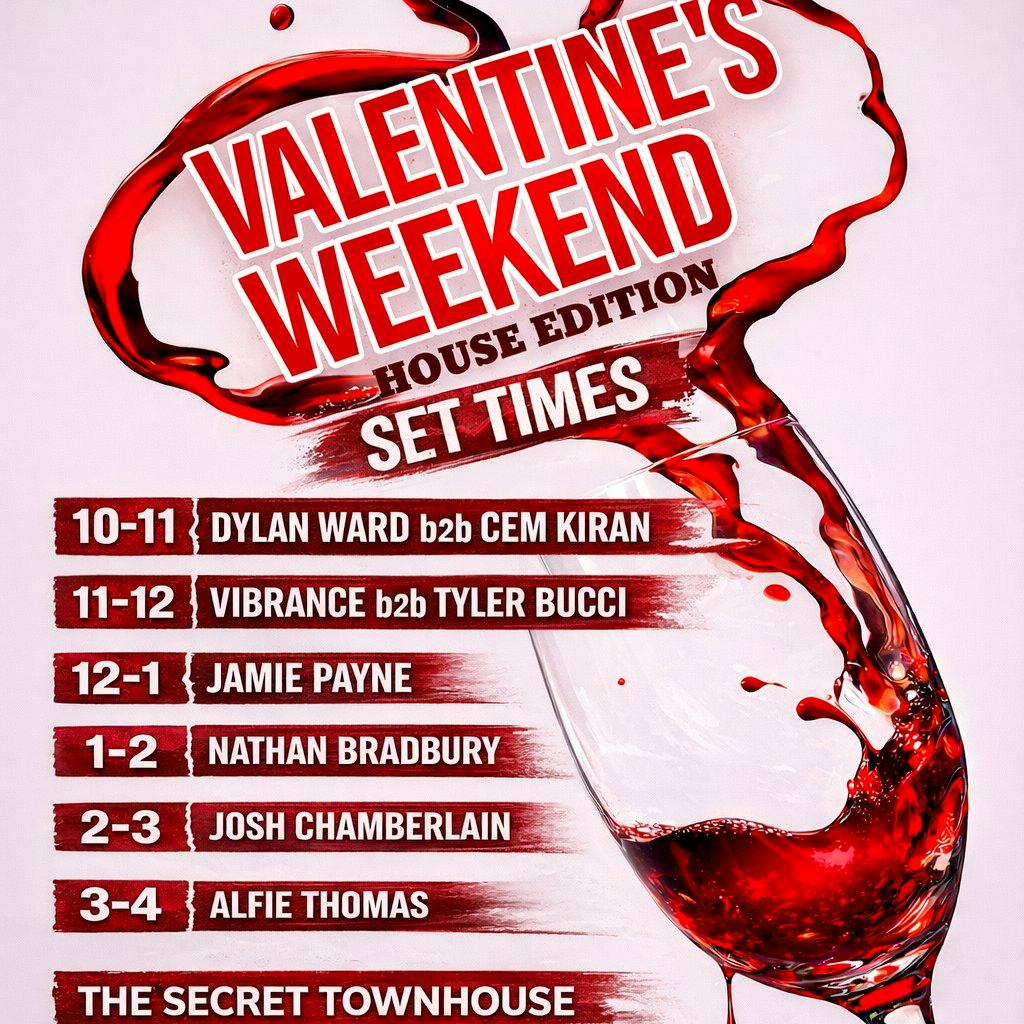 EVOLUTION PRESENTS: Valentine's Weekend at The Secret Townhouse At Deco
