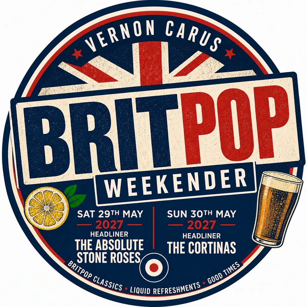 Vernon Carus Britpop Weekender at Vernon Carus Sports Club
