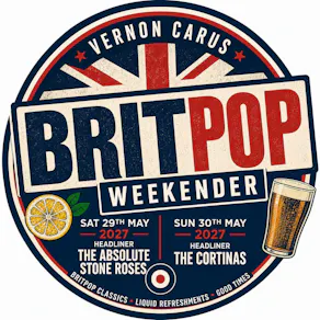 Vernon Carus Britpop Weekender 2027