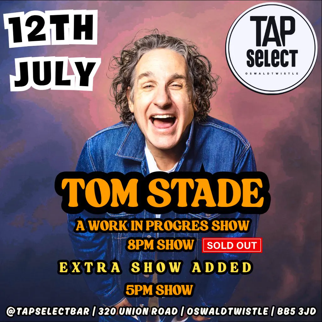 Tap Select Tom Stade + Support at Tap Select