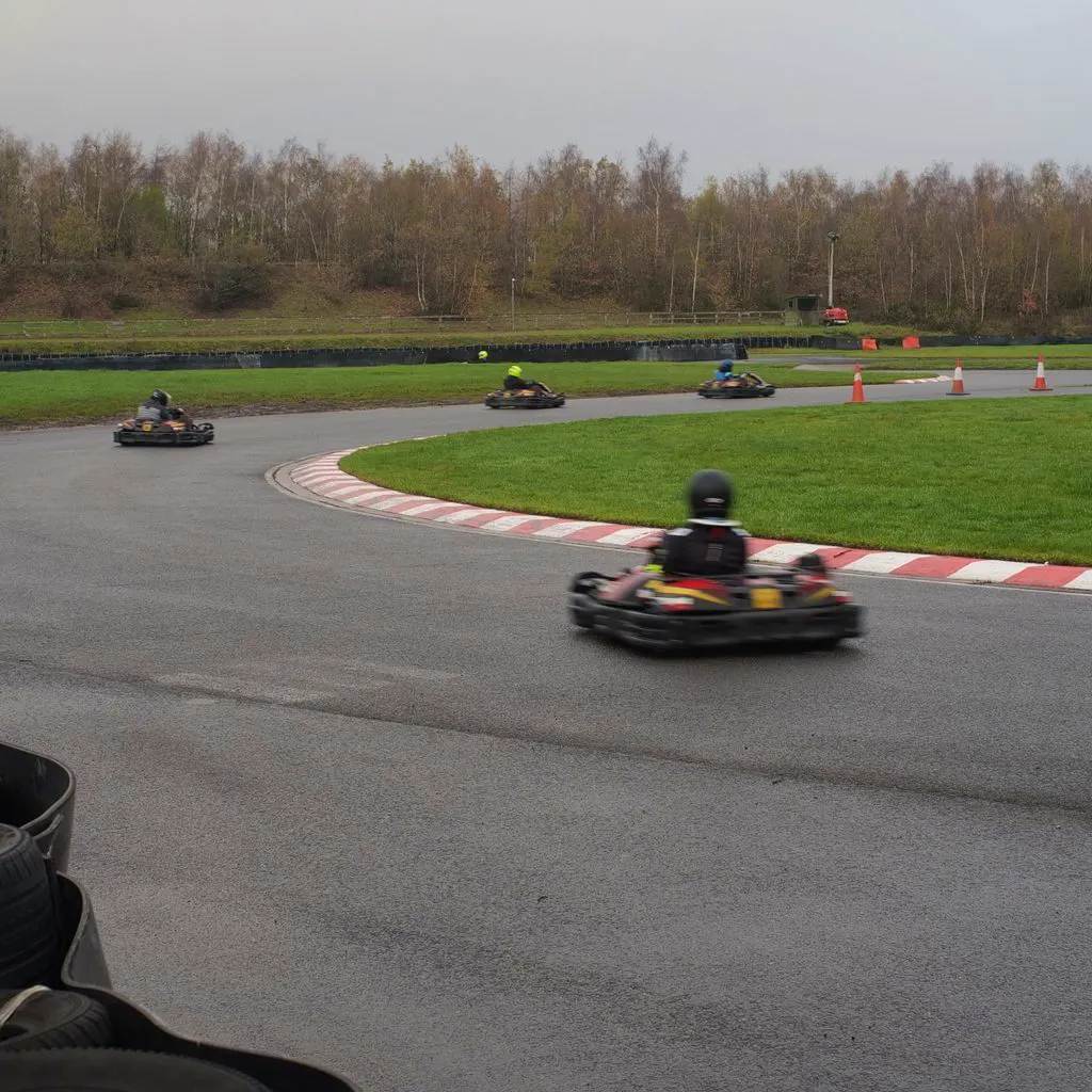 On boost - Rental Kart Time Trial at Three Sisters Race Track at Three Sisters Race Track