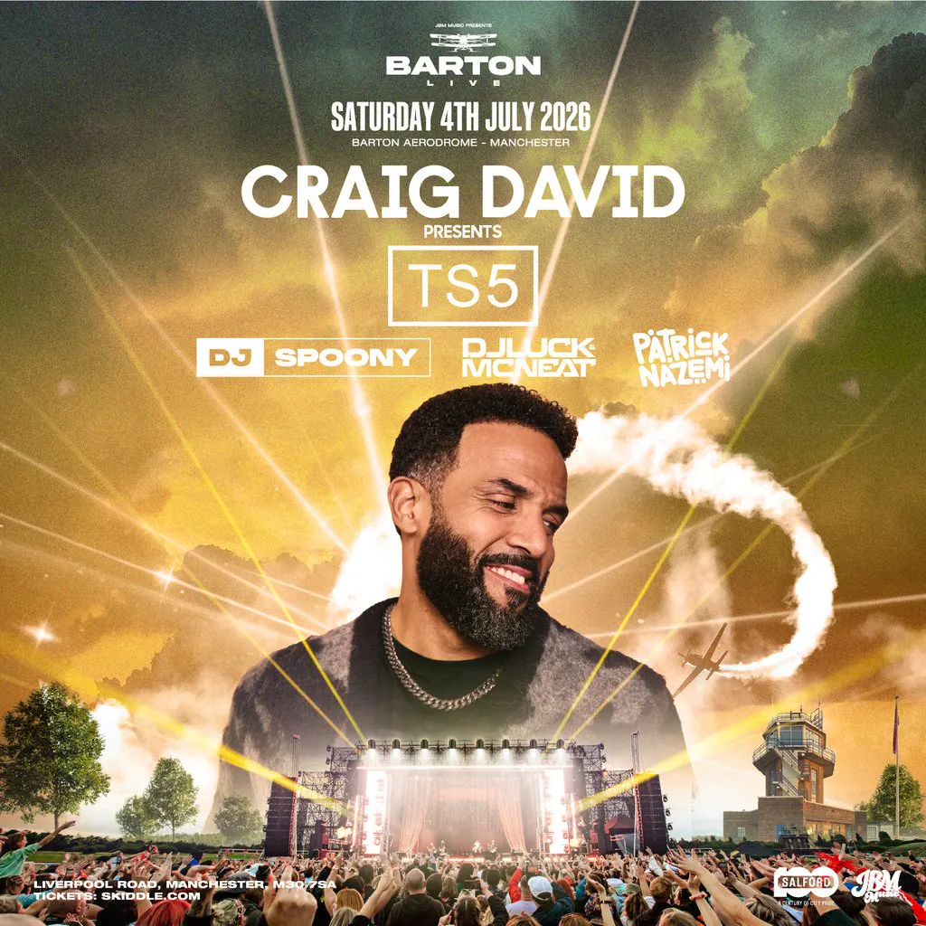 Craig David Presents TS5 | Manchester at Barton Aerodrome