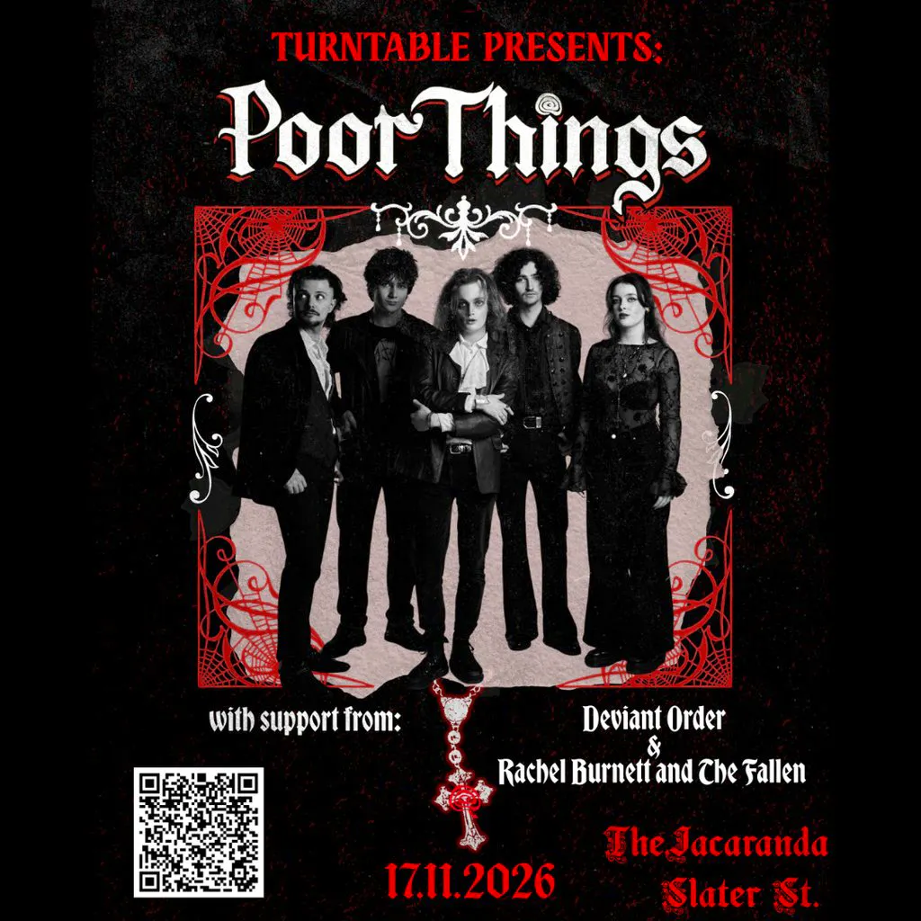 TURNTABLE PRESENTS: Poor Things at The Jacaranda Club