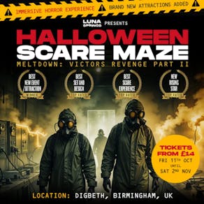 Halloween Scaremaze - Sunday 20th October