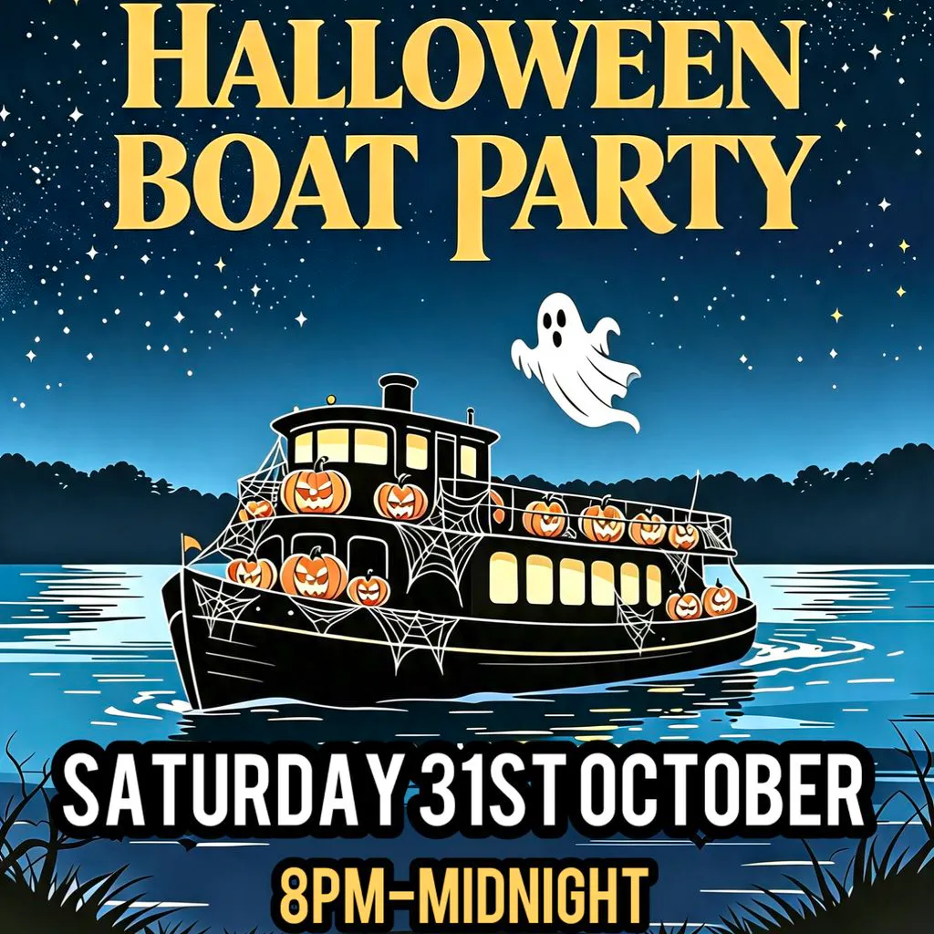 Charley Says Halloween Boat Party at Cowey Sale