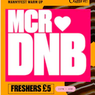 Riddim Culture: MCR<3DnB - Mannyfest Warm Up (Freshers Special) at Rebellion