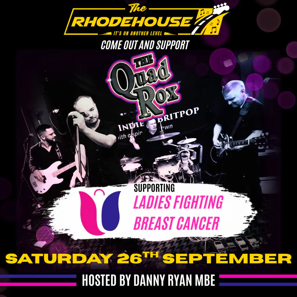 The Quad Rox Supporting Ladies Fighting Breast Cancer at The Rhodehouse