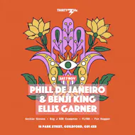 Phill De Janeiro, Benji King & Ellis Garner at Thirty3Hz at Thirty3Hz