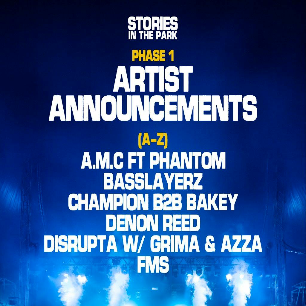 Stories In The Park 2026 at Palmer Park Reading