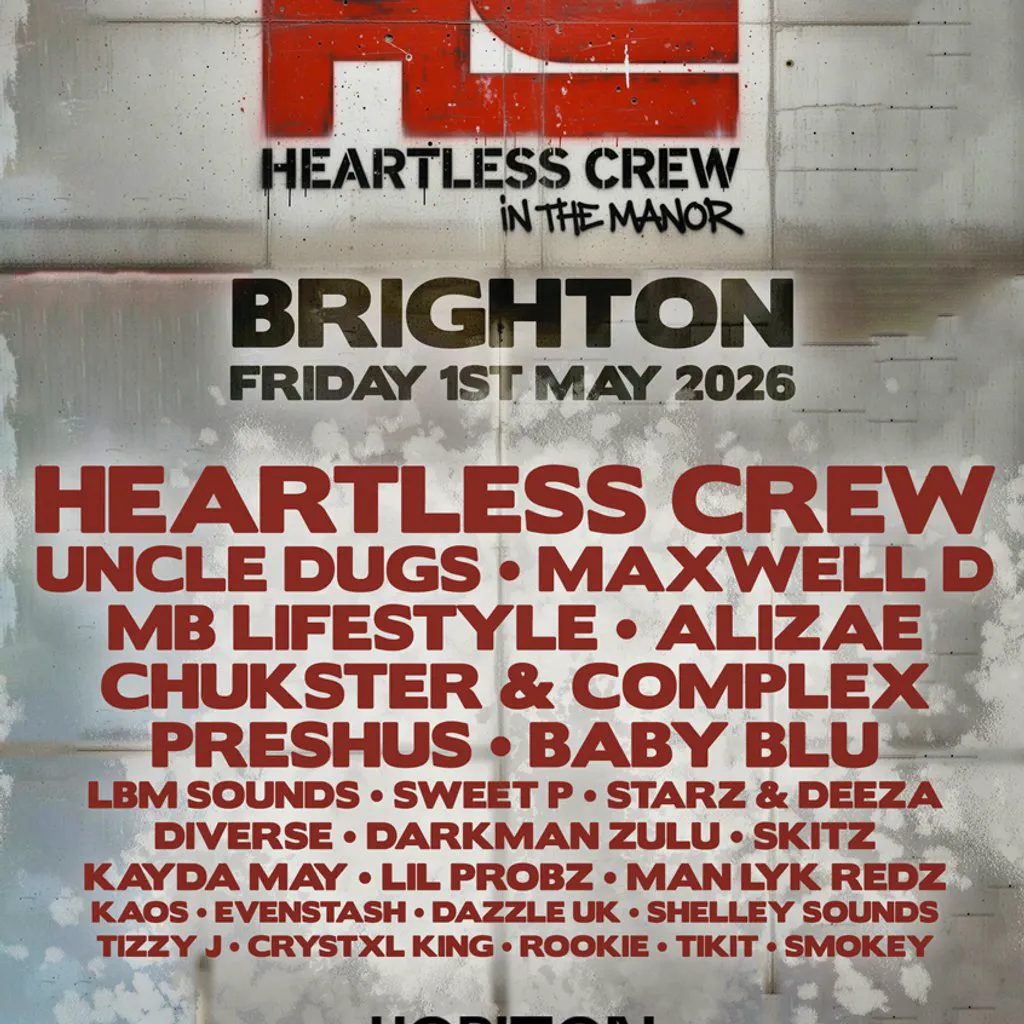 Heartless in the Manor: Brighton. at Horizon Club