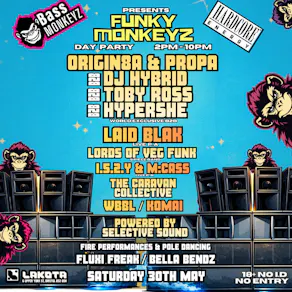 Bass Monkeyz presents: Funky Monkeyz DAY PARTY