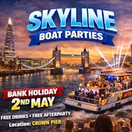 Bank Holiday Celebration on the thames with a secret after party at Crown Piers