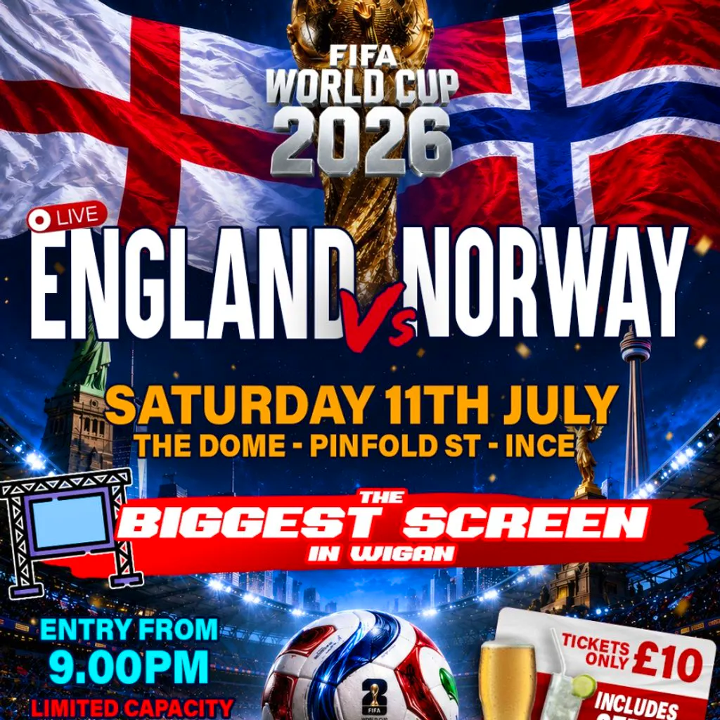 England Vs Norway Live - The Dome Wigan at Ince Rose BridgeSports And Community Club