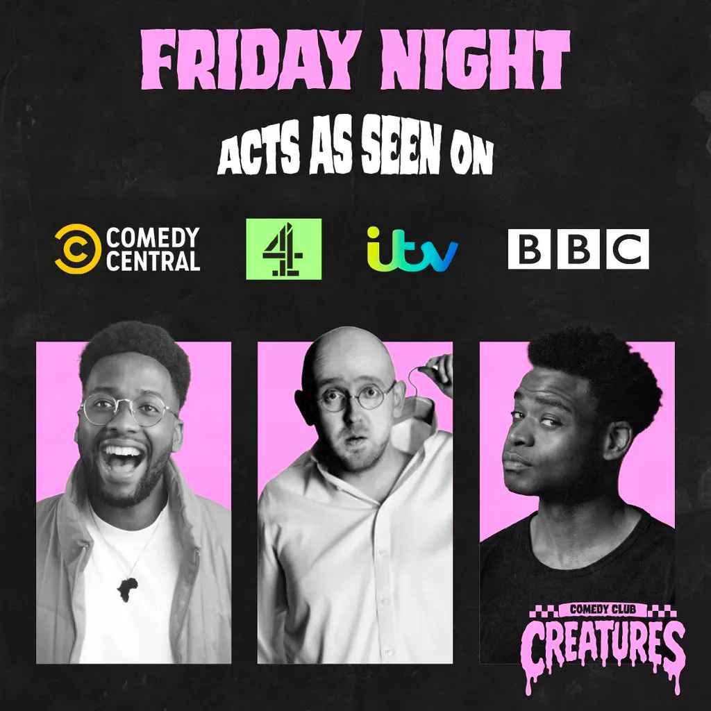 Friday Night Showcase|| Creatures Comedy Club at Creatures Comedy Club