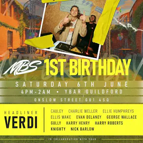 MBS presents: The 1st birthday!