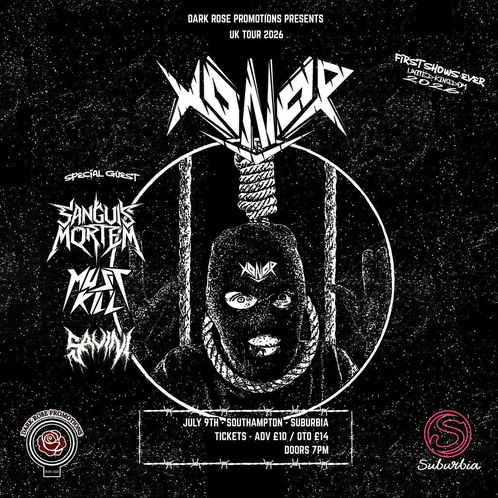 Xonor UK Tour at Suburbia Southampton