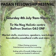 Pagan Fellowship Festival at Tir Na Nog Holistic Centre