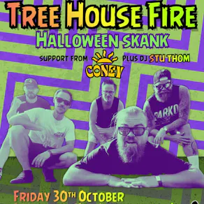 TREE HOUSE FIRE - Halloween Skank @ Black Cat, Bridgend