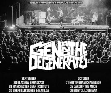 Gen And The Degenerates - Sheffield