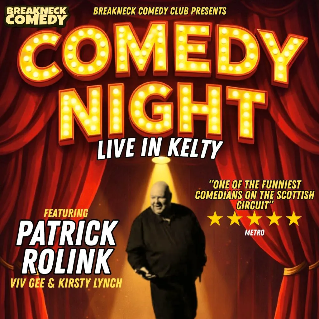 Comedy Night - Patrick Rolink at Kelty Community Centre