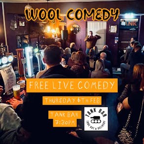 Free live comedy - Tank Bar St. Helens