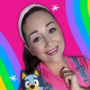 Miss Rachel Tribute & Bluey Mascot