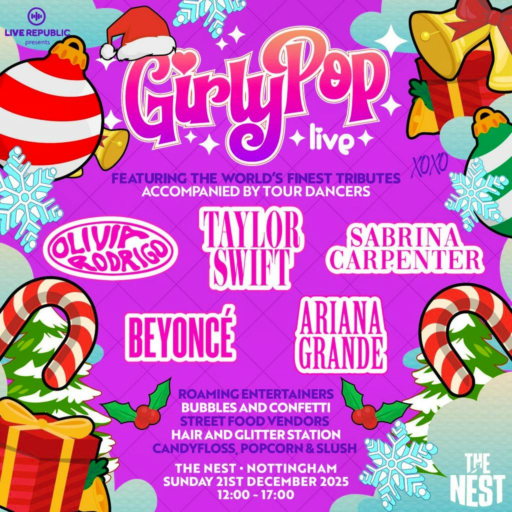 GirlyPop Live Xmas | The Nest, Nottingham at The Nest