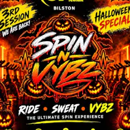 Spin and Vybz Spin Class Halloween Special at Simply Gym Bilston